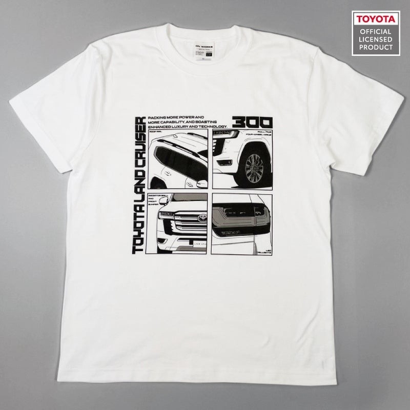 2401TY01-19 LAND CRUISER 300プリントTEE