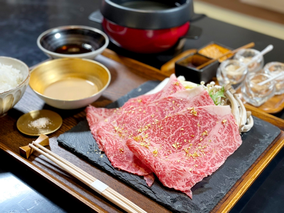 松阪牛しゃぶしゃぶ御膳　5,000円