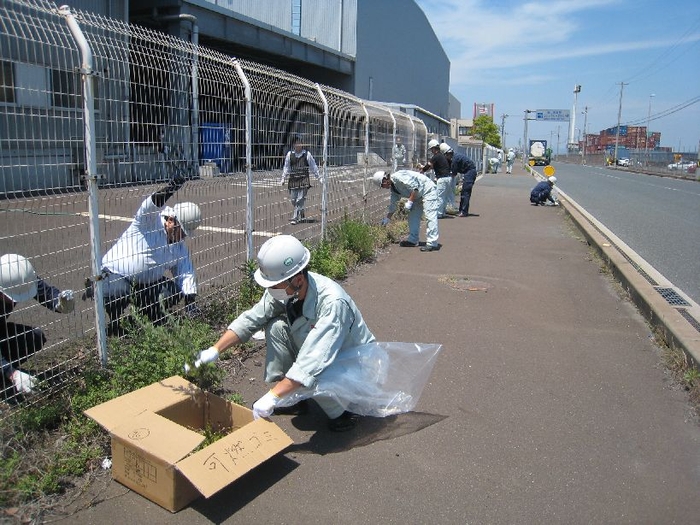 神原ロジスティクス清掃活動