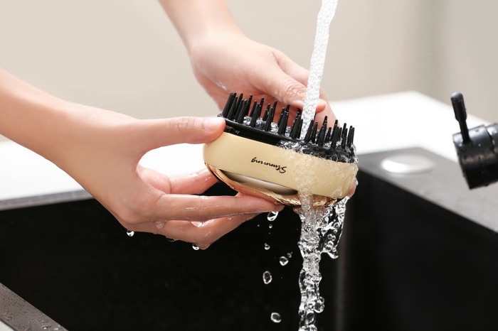 使い終わったら水で洗えて清潔で衛生的