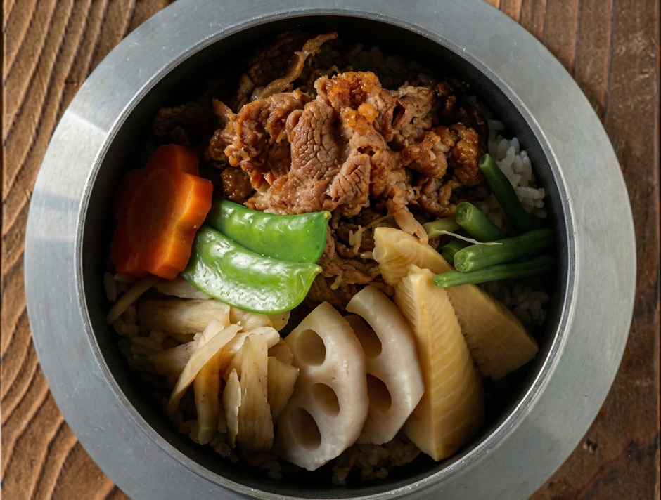 【木曽街道 和牛根菜釜】