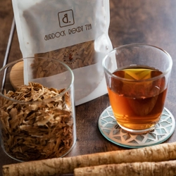 新発売キャンペーン！！茶葉ごと飲める、 茶葉ごと食べられる、お料理にも使えて、 栄養まるっと全部どり！青森生まれの新鮮ごぼう100％ ごぼう茶「B.(ビードット)」新発売！ 初回限定35％OFFキャンペーン開催中！