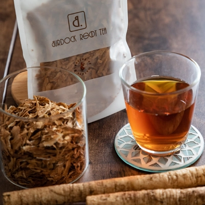 新発売キャンペーン！！茶葉ごと飲める、 茶葉ごと食べられる、お料理にも使えて、 栄養まるっと全部どり！青森生まれの新鮮ごぼう100％ ごぼう茶「B.(ビードット)」新発売！ 初回限定35％OFFキャンペーン開催中！