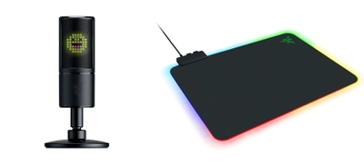 Razer、シーンに合わせたアイコンを表示可能な ストリーマー向けUSBマイク「Razer Seiren Emote」と、 Razer Chroma対応のマウスパッド「Razer Firefly V2」を 11月29日(金)より国内発売開始！
