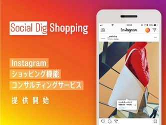 アイレップ、Instagramショッピングのコンサルティングサービス「Social Dig Shopping」を提供