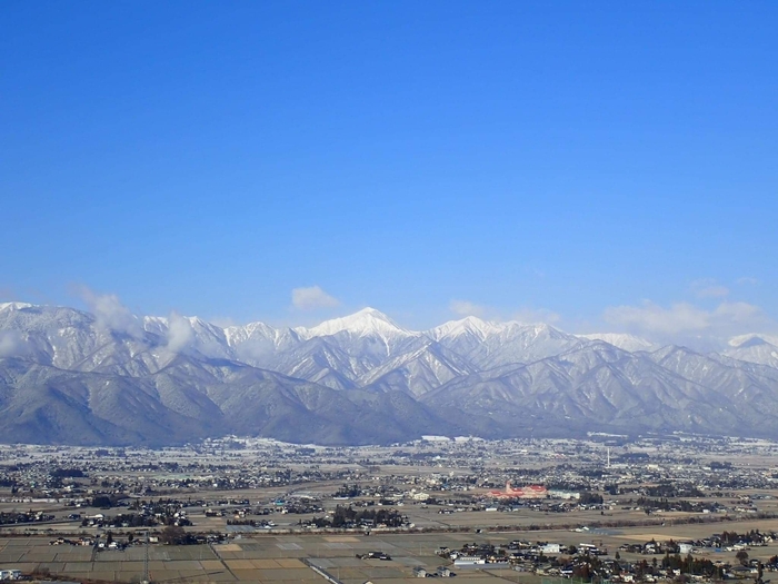 浅間温泉から見える風景