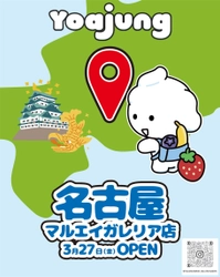 東海エリア初上陸！ 韓国発のフローズンヨーグルト『Yoajung(ヨアジョン)』 名古屋 栄 マルエイガレリアに3月27日(金)オープン
