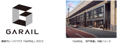 阪神電車「魚崎駅」～「青木駅」間の高架下に 賃貸ガレージハウスが完成 施設名称を「GARAIL（ガレール）神戸東灘」に 決定しました