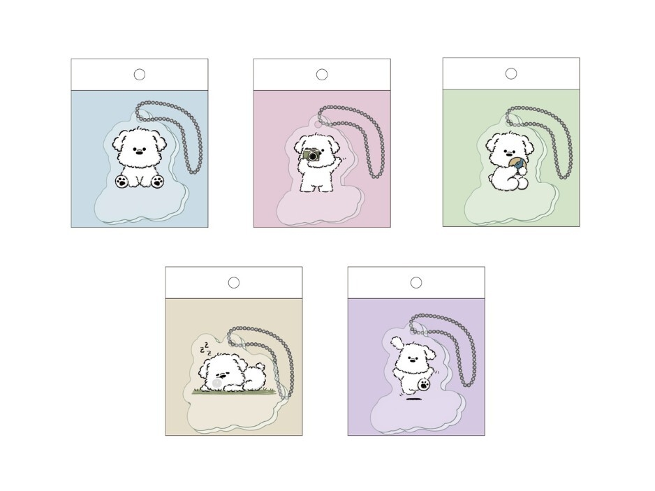 オリジナルアクリルキーホルダー(イメージ)