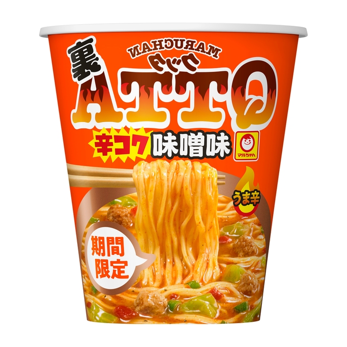 MARUCHAN　QTTA裏　辛コク味噌味