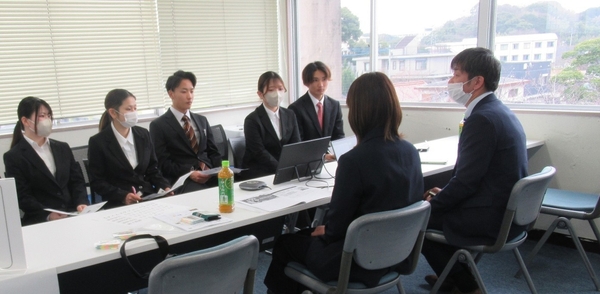 令和6年度（2024年度）に本学で実施の就職説明会の様子