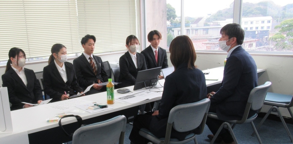 令和6年度(2024年度)に本学で実施の就職説明会の様子