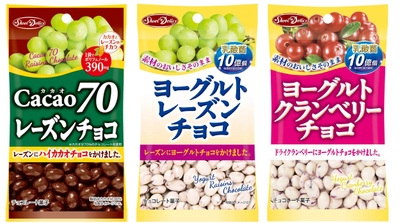 レーズン×カカオ70％チョコの素材を活かした“大人スイーツ” お酒のおつまみにもオススメ！9月4日発売