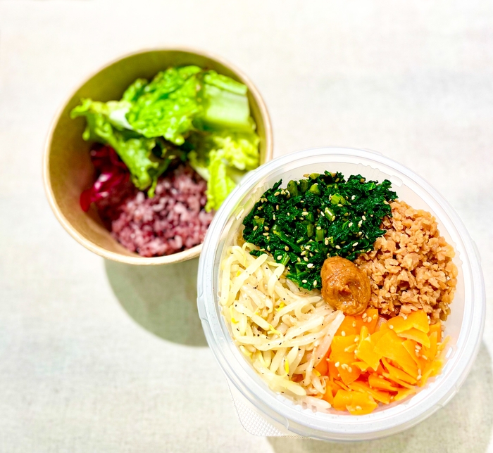 ピースカフェ_たっぷり野菜のヴィーガンビビンバ