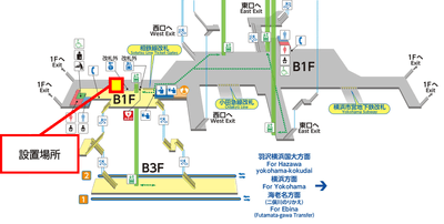 湘南台駅設置場所