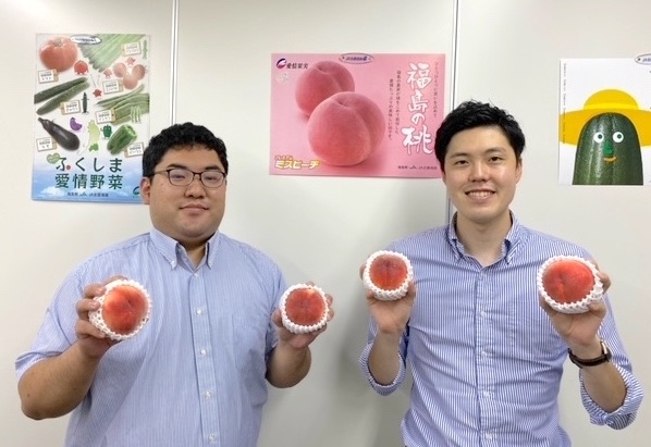 全農福島東京園芸事務所　左：宗像様　右：斎藤様