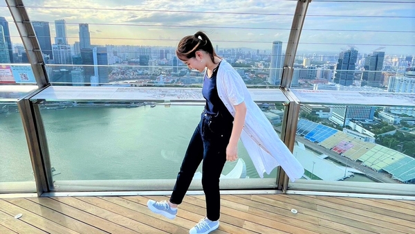 シンガポール研修での1コマ