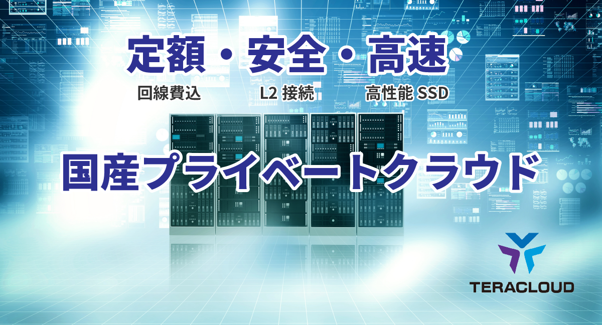「2025年の崖」を乗り越えろ!社内システムのDXを実現するなら。 安心・安全・定額の国産プライベートクラウドサーバー