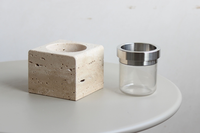 透明ポットを取り外した写真