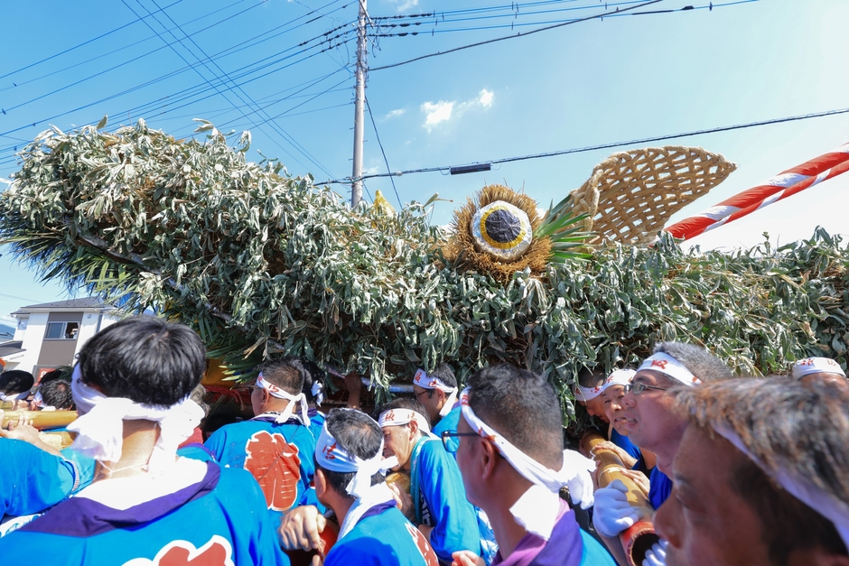 脚折雨乞行事(鶴ヶ島市) ©宮川舞子
