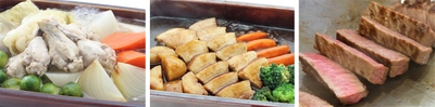 目の前で仕上げる「イルマーレ・シェフズキッチン」 地産地消の食材を味わう！冬のあったかポトフ＆シチュー 2019年1月1日(火・祝)より 呉阪急ホテル バイキング「イルマーレ」にて 