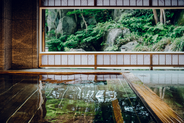 界 津軽の大浴場