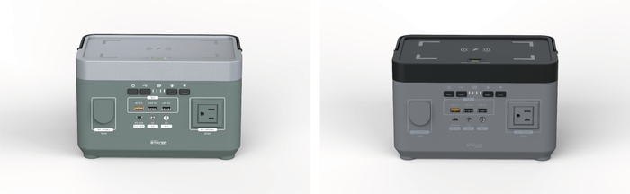 (左画像:グリーン/右画像:グレー)