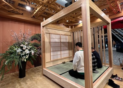 モバイル茶室です