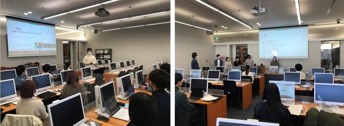 コラボプロジェクト~共同研究の成果の報告会の様子~