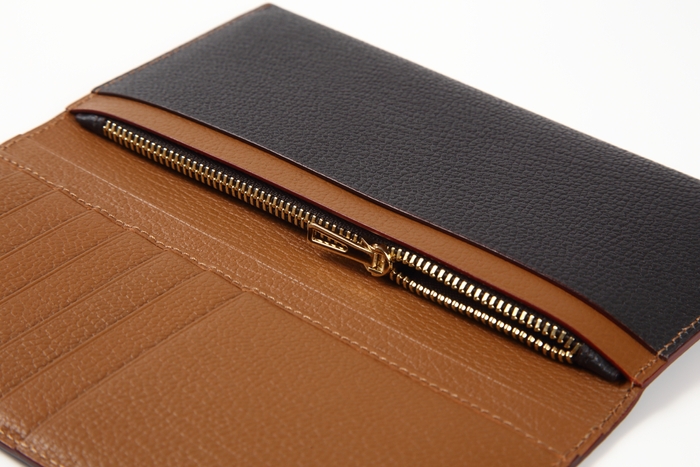 セパレート型ウォレット(ダークブラウン＆キャメルブラウン)3