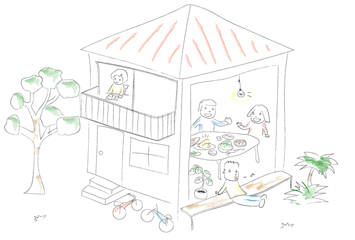 シェアハウス イメージ