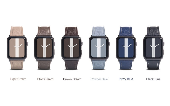 FULL GRAIN LEATHER BAND(フルグレインレザーバンド)カラーバリエーション