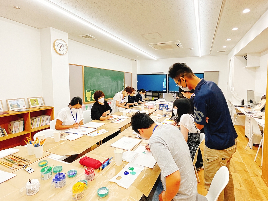 絵本の学校　名古屋校　授業の様子