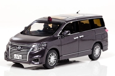 日産エルグランドの警察車両をモデル化　 700台の限定生産で6月6日に予約受付開始