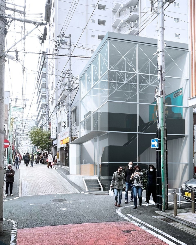 街路からのイメージ