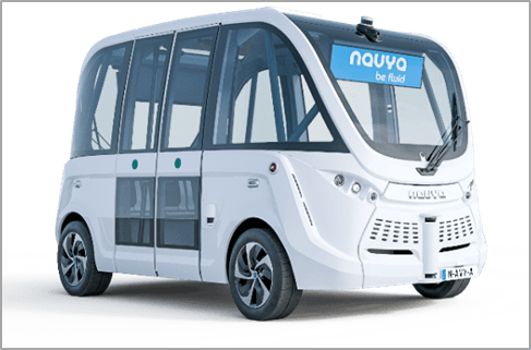 自動運転バスNAVYA ARMA（アルマ）