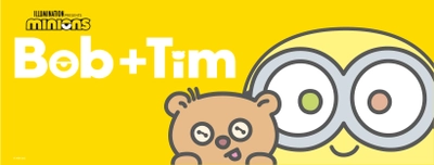 キデイランド32店舗で、ミニオンズ「BOB＋TIM」オリジナル商品発売！ 2021年10月23日(土)～