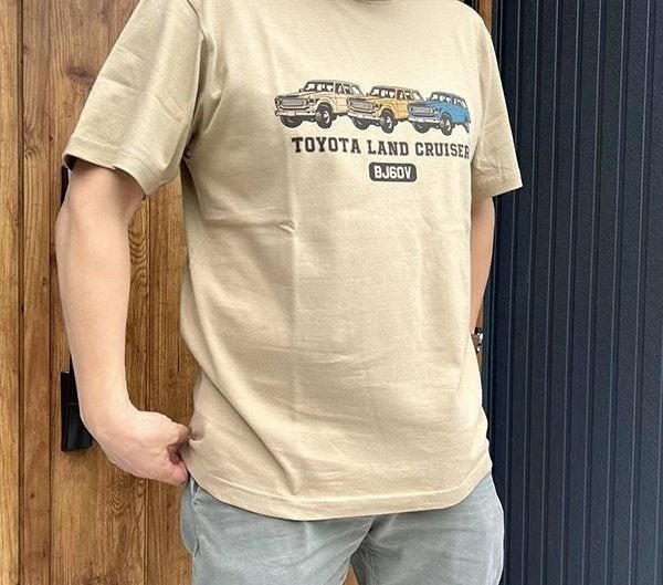 ヨタランドクルーザープリントTシャツ
