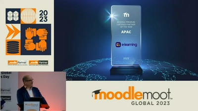 株式会社イーラーニング、 世界中の100以上のMoodle公式認定パートナーの中から Moodle Premium Certified Partner of the Year - APACを受賞