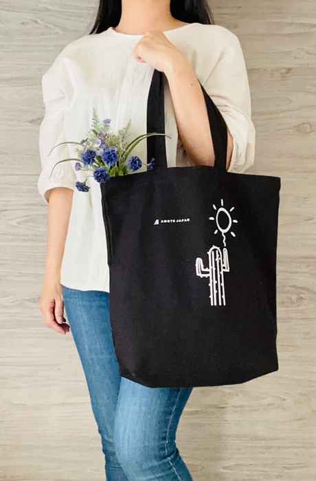キャンバストートバッグ サボテン