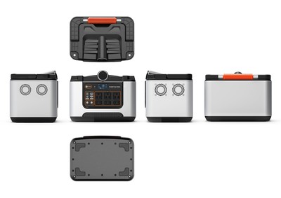 ポータブル電源 T700 展開図