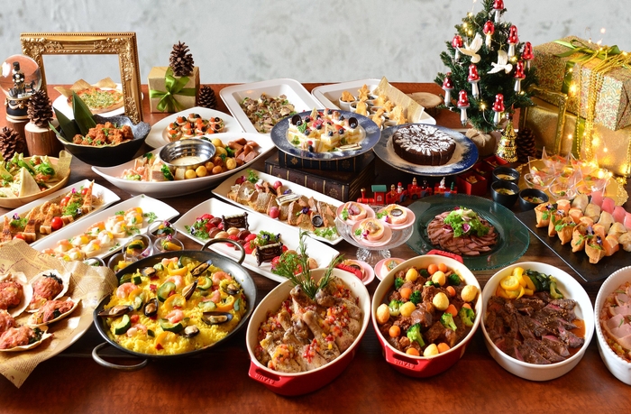 クリスマスフェア2025料理(イメージ)