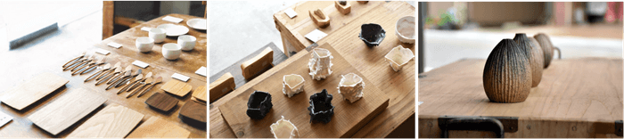 クラフト商品が買える「高岡クラフトストア by 作家のひきだし展」