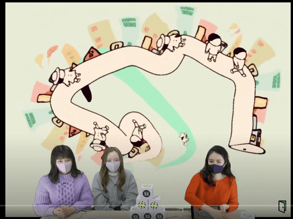 みちっぽアプリにMCの女の子たちもびっくり!画面いっぱいに広がる不思議な絵本の世界