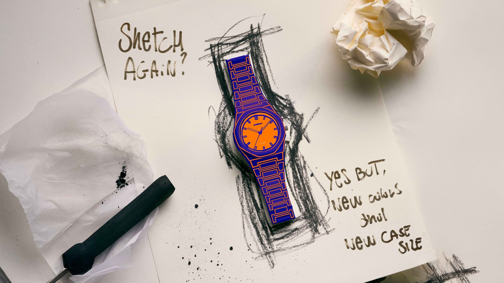 D1 Milano、26年春夏コレクション第2弾を3月27日に発売
軽量ポリカーボネートのカラーウォッチ「POLYCARBON」