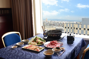 ホテル京阪 ユニバーサル・タワー プライベート空間でお食事を インルームダイニング宿泊プランを販売