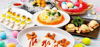 “幸せの白いたまご”を使った フォトジェニックな料理が盛りだくさん キユーピー株式会社×JRホテルクレメント高松  コラボ企画イースターフェア 「うきうきイースター」を開催
