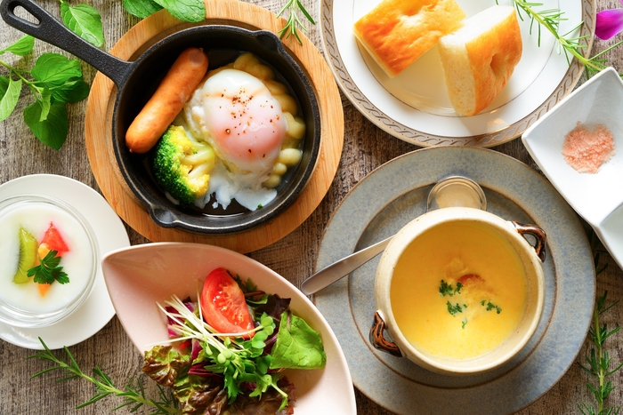 ご朝食一例