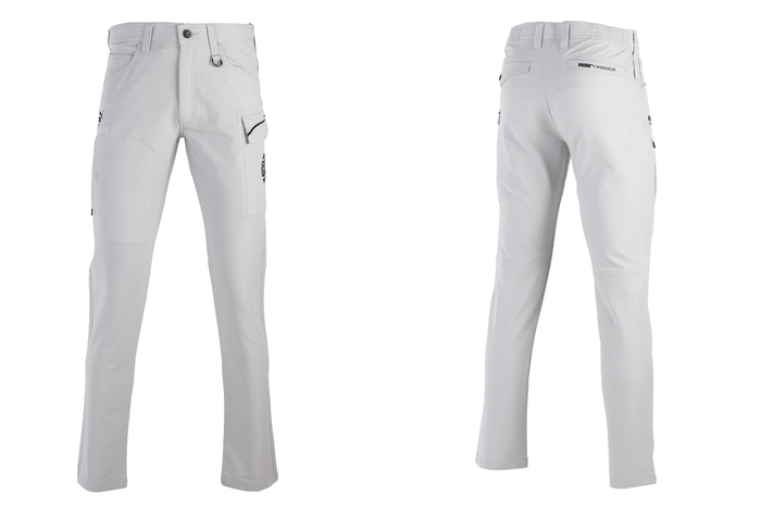 PW-3045G カーゴパンツ シルバー