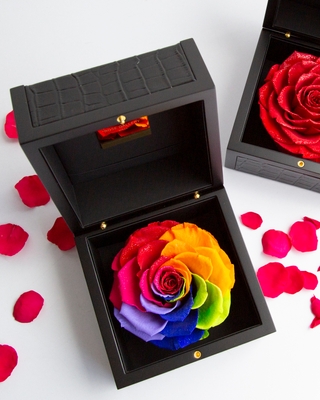 Diamod Rose/ダイヤモンドローズレザーBOX